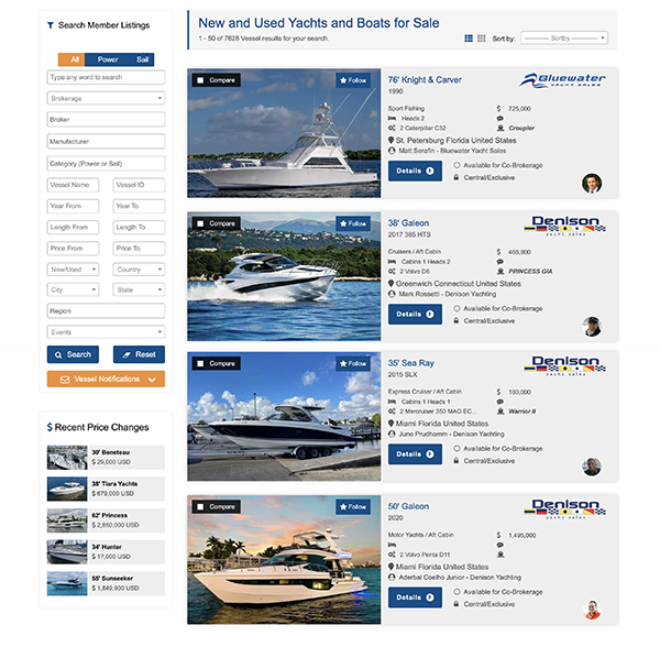 leading yacht brokers association